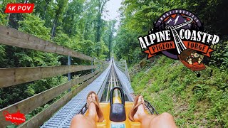 Smoky Mountain Alpine Coaster POV!- Pigeon Forge, Tennessee- OMG!