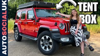 Can you live with a JEEP Wrangler? - Tent box cargo review