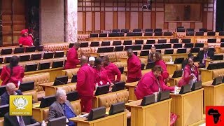 EFF Thrown Out Of Parliament TWICE In ONE Day