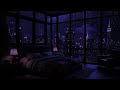 Rainy City Night: 24 Hours of Tranquil Rain Sounds for Ultimate Relaxation 🌙🌧️