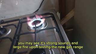 MIDEA Gas Range | Demo and Testing | 20TMG4G082