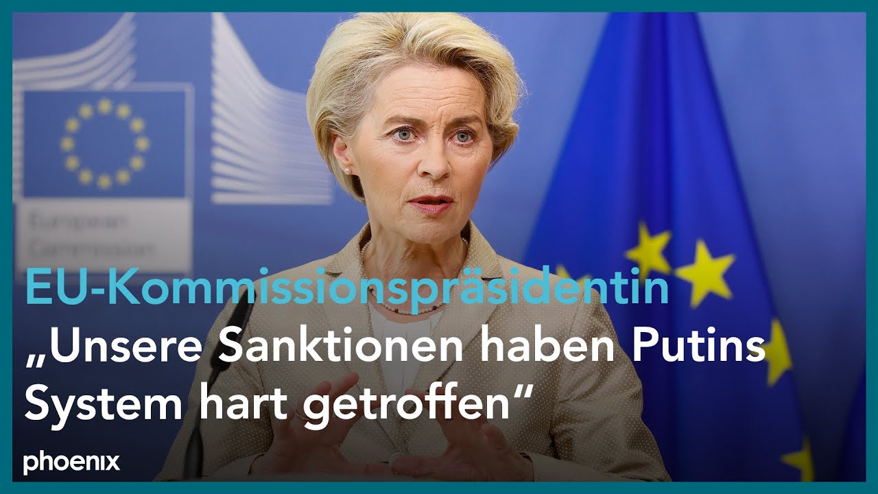 Statements Von Ursula Von Der Leyen (EU-Kommissionspräsidentin) Und ...