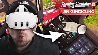 Landwirtschafts-Simulator nun DOCH mit VR-BRILLE? Nicht GANZ! | Farming-Simulator VR