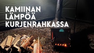 Kamiinan lämmössä Kurjenrahkan kansallispuistossa - mahtava marrastuva luonto!