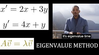 8: Eigenvalue Method for Systems - Dissecting Differential Equations