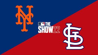 SluggBugg's MLB: New York Mets vs. St. Louis Cardinals (4/27/2022)