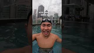 TIMBOI WATER TELEPORT KE DUBAI / SINGAPORE / NEW YORK?! 🏊🏻‍♂️😱