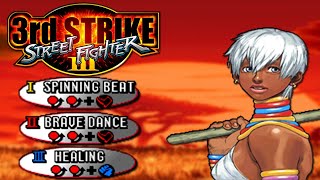 Street Fighter III: 3rd Strike | Elena Combos