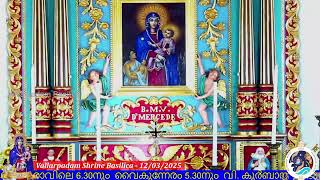 12 MARCH 2025 - 05.30PM  ||  LIVE HOLY MASS  ||  VALLARPADAM SHRINE BASILICA