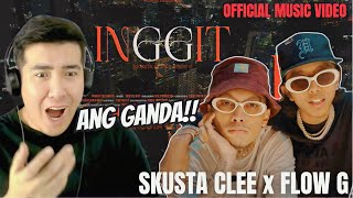 [REACTION] INGGIT - Skusta Clee & Flow G (Official Music Video)(Prod. by Flip-D)