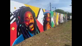 REGGAE DANCEHALL WALL OF FAME .. #SUMFEST #SIZZLA #MOBAY