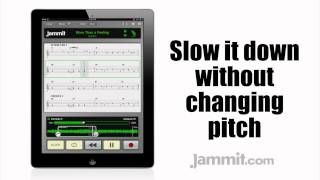 Jammit ipad iphone app Boston Video More Than a Feeling  "learn to play bass"