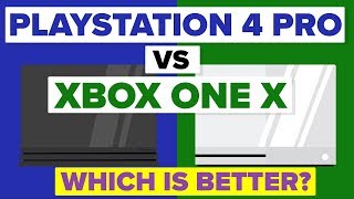 Sony Playstation 4 Pro vs Microsoft Xbox One X - Which Is Better -  Game Console