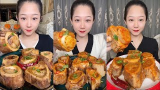 asmr mukbang bone marrow 266