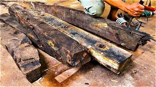 Restorations Woodworking Railway Sleepers, Old Wood Boats & Useful Creative Ideas Recycling Projects