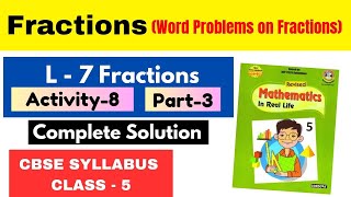 Word Problems on Fractions⚡ Solving Word Problems Based on Division of Fractions