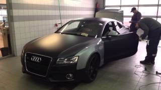 Autoapklijavimas.lt Audi A5 black matte