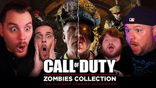 Reacting to EVERY Call of Duty Aether Cutscenes Zombies Movie || Group Reaction