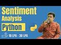 Sentiment Analysis in Python Using TextBlob – Easy NLP Tutorial!