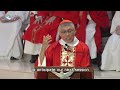 eucharistic celebration【homily of cardinal stephen chow s.j. 】