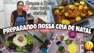 PREPARAÇÃO e ORGANIZAÇÃO da NOSSA CEIA DE NATAL!! Tudo feito com amor e carinho 😍