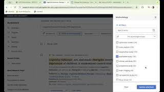 APA Databases Methodology Limiter - New EBSCO Interface