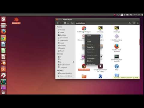 Ubuntu 14.04 - Create Desktop Shortcut for any Application Ubuntu 14.04 - Create Desktop Shortcut for any Application