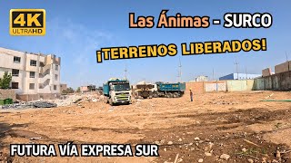 Así quedó Huerta Las Ánimas tras su demolición total | Vía Expresa Sur | Lima Perú 4K