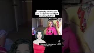 Rudy’s Daughter PANIC ATTACK Over Moms Abuse!!! pt 2 #shorts #rubyfranke #8passengers