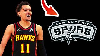 Atlanta Hawks TRADING Trae Young To The San Antonio Spurs? | NBA Trade Rumors 2023