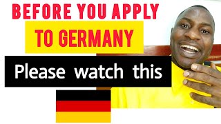 FREE TUITION UNIVERSITIES IN GERMANY|HOW TO APPLY|HOW TO STUDY IN GERMANY