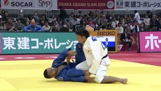 TAKATO Naohisa (JPN) vs MAMMADSOY Davud (AZE) World Judo Osaka Grand Slam 2019 / Round 3 -60 kg