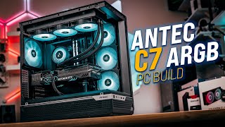 Antec C7 ARGB Build Timelapse | 7800X3D | 4070 Ti Super