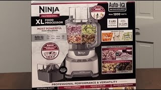 Ninja Professional XL Food Processor Unboxing and First Use Demo