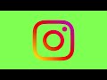 Instagram Logo - Icon Animated | Green Screen | Free Download | 4K 60 FPS !