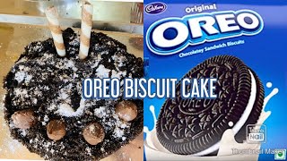 OREO Biscuit Recipe | Easily Make Yummy Cake In 5 Minutes | Oreo Biscuit Cake Recipe #oreo #cake