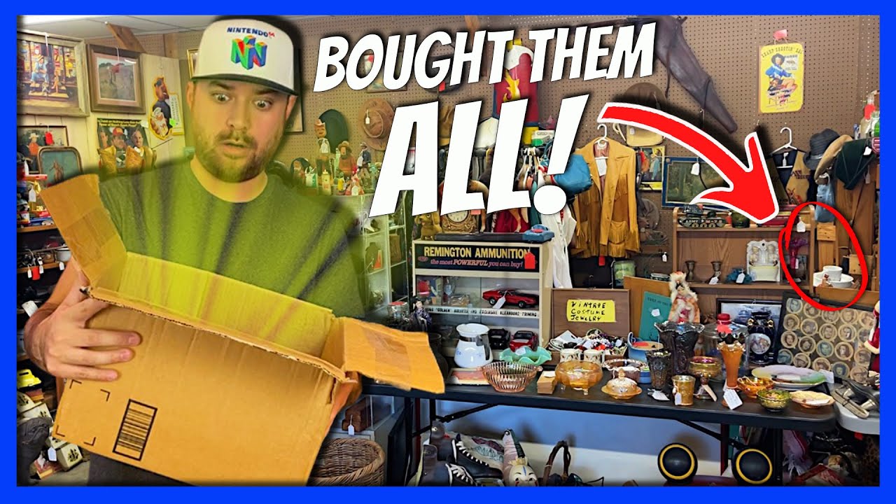 I BOUGHT THE ENTIRE SHELF!