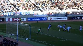 20131229天皇杯準決勝　横浜Fﾏﾘﾉｽｘｻｶﾞﾝ鳥栖．兵藤＆俊輔 GOAL！!