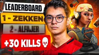 WHEN RANK #1 SEN zekken GETS READY FOR VCT CHAMPIONS !!!!