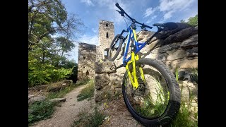 Tekergők - Balaton, Szent Balázs hegy, Kossuth Kilátó, Kisdörgicsei templomrom. Új tekergő, bírja