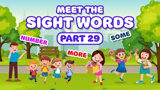 Learn Sight Words I Number I Some I More I Learn Sight Words To Make You Look Smart I Sight Words