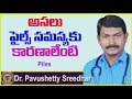 అసలు పైల్స్ సమస్యకు కారణాలు ఏంటి ll Piles causes l dr pavushetty sreedhar l Mana Arogyam Tv