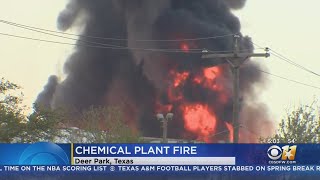 Petrochemical Plant Fire Near Houston Will Burn For Days