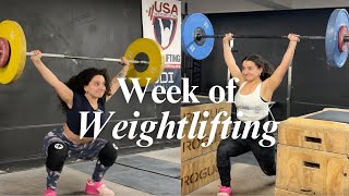 ONE WEEK Before Competition: Olympic Weightlifting in NYC | Training Vlog