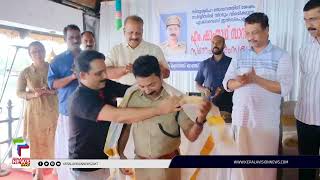 സര്‍വ്വീസില്‍ നിന്നും വിരമിക്കുന്ന എക്സൈസ് ഇന്‍സ്പെക്ടര്‍ എം ഷാംനാഥിന് യാത്രയയപ്പ് നല്‍കി | Thrissur