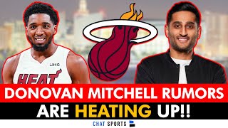 Miami Heat Trade Rumors On Donovan Mitchell Are HEATING Up! Mitchell Not Re-Signing?