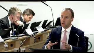 Covid-19 Inquiry: Former Health Secretary Matt Hancock answer questions for second day