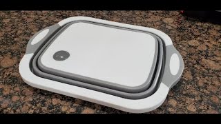 Multifunction Collapsible Cutting Board