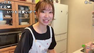 【りなもい】晩飯こしらえる【豚バラ肉のスタミナニラ炒めなど】。2022年7月26日