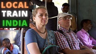 Germans on an Indian local Train | I love Mayapur